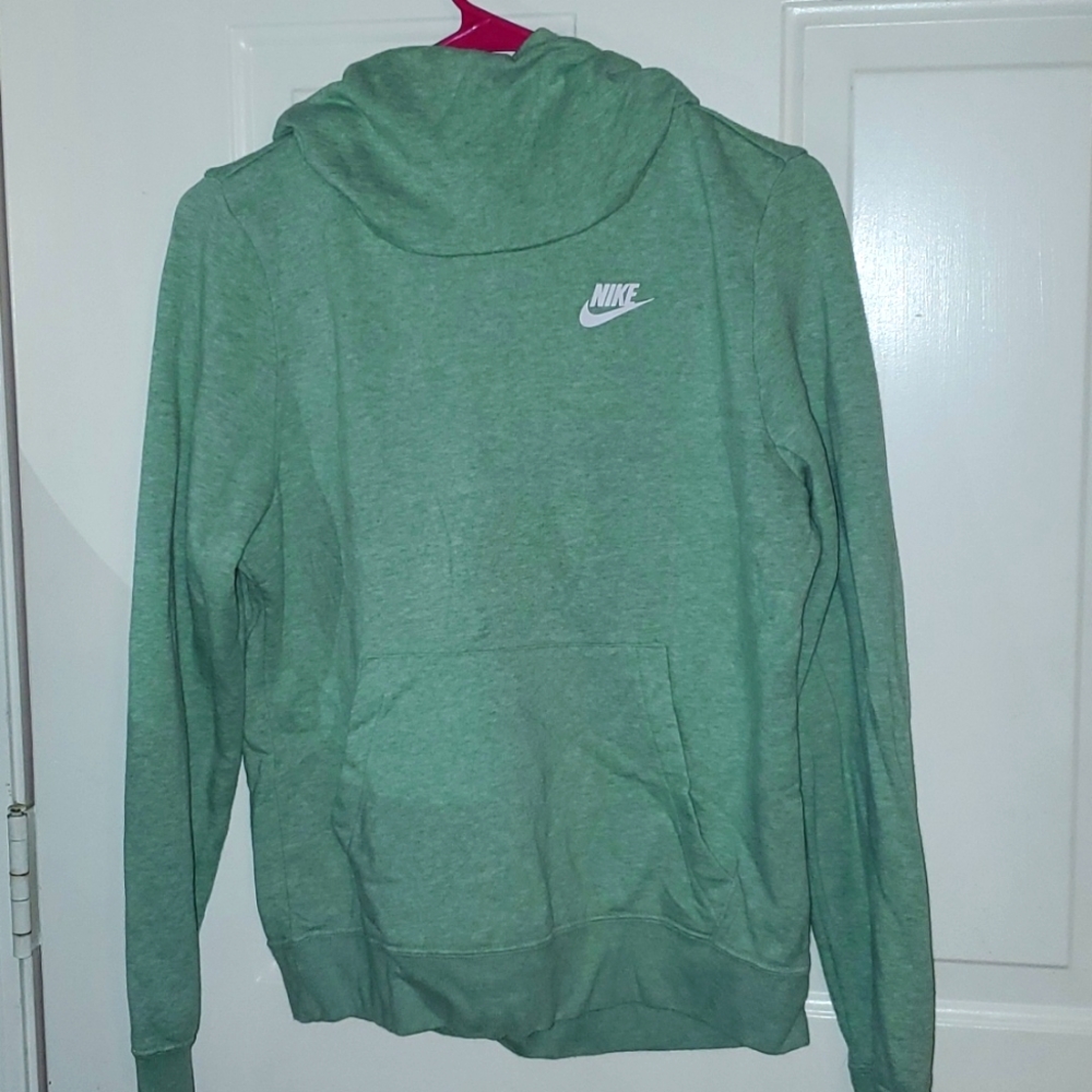 Nike Light Green Turlte Neck Sweatshirt. Size: Small